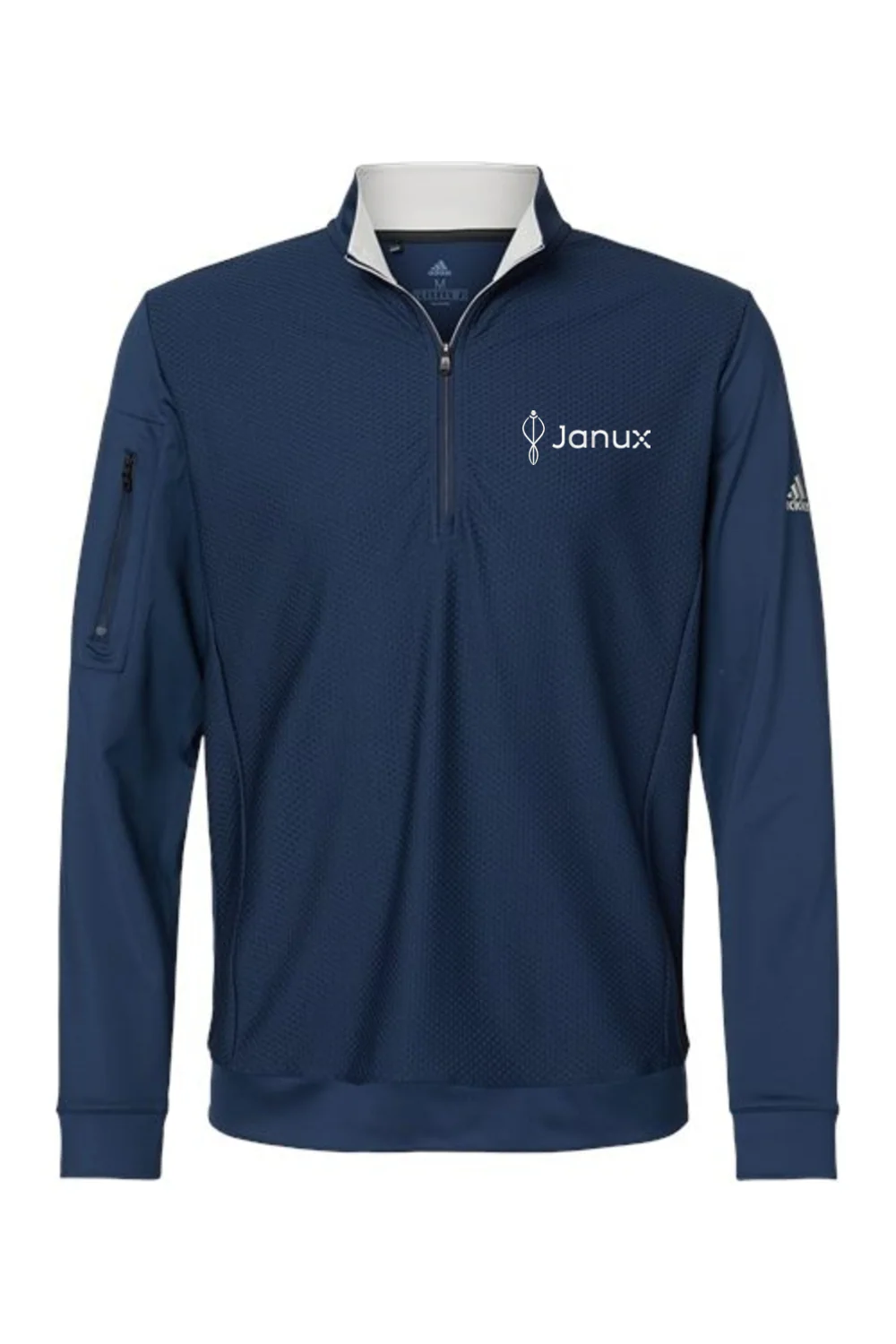 Men's Adidas Textured Quarter-Zip